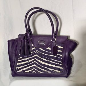 Coach large under-the-shoulder bag